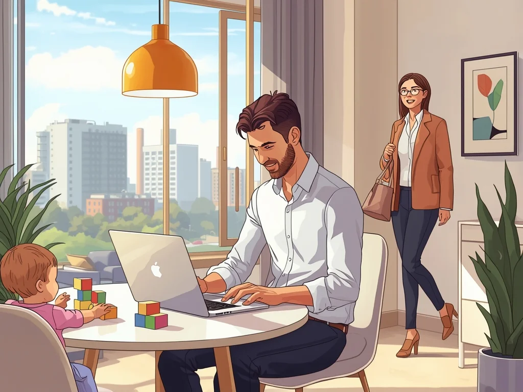 Ojcowie biorą urlopy rodzicielskie częściej, ale krócej. Co to oznacza w pracy?