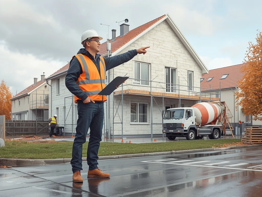 Obrazek poglądowy: Kierownik małego przedsiębiorstwa budowlanego