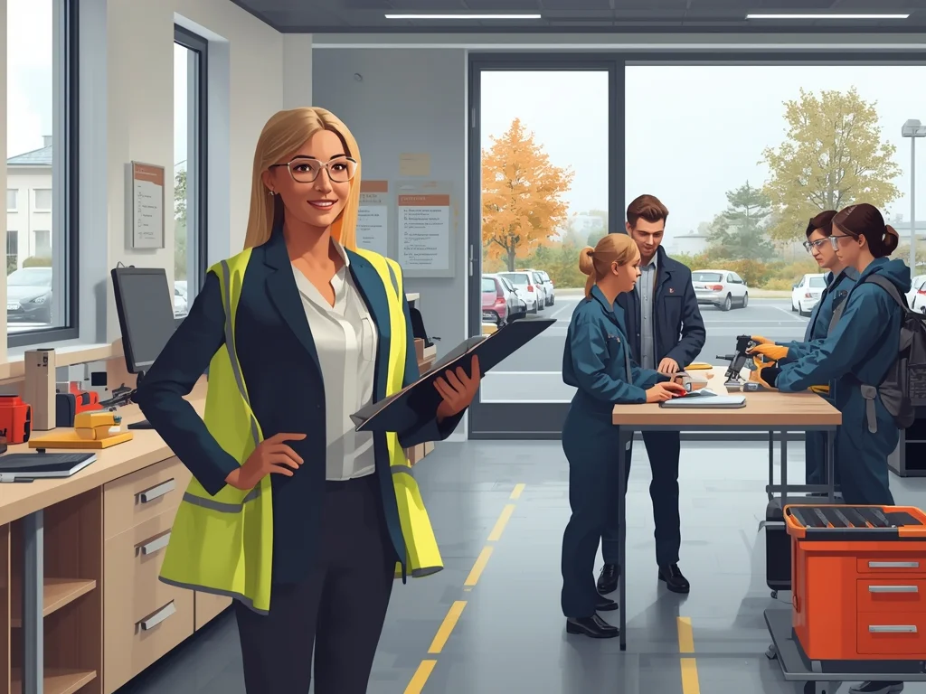 Obrazek poglądowy: Kierownik praktycznej nauki zawodu