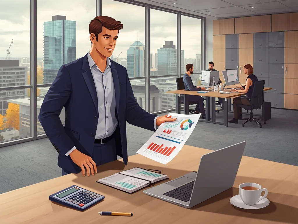 Obrazek poglądowy: Kierownik działu operacji finansowych