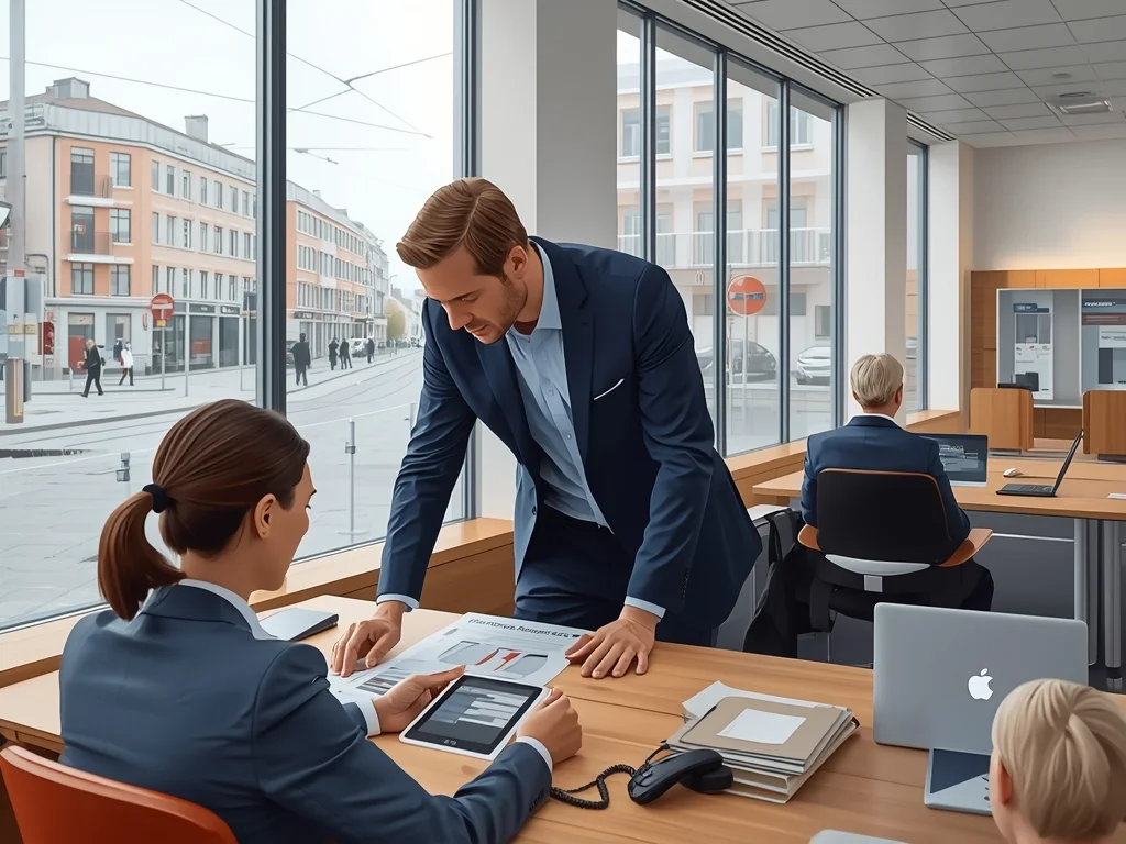Kierownik placówki bankowej