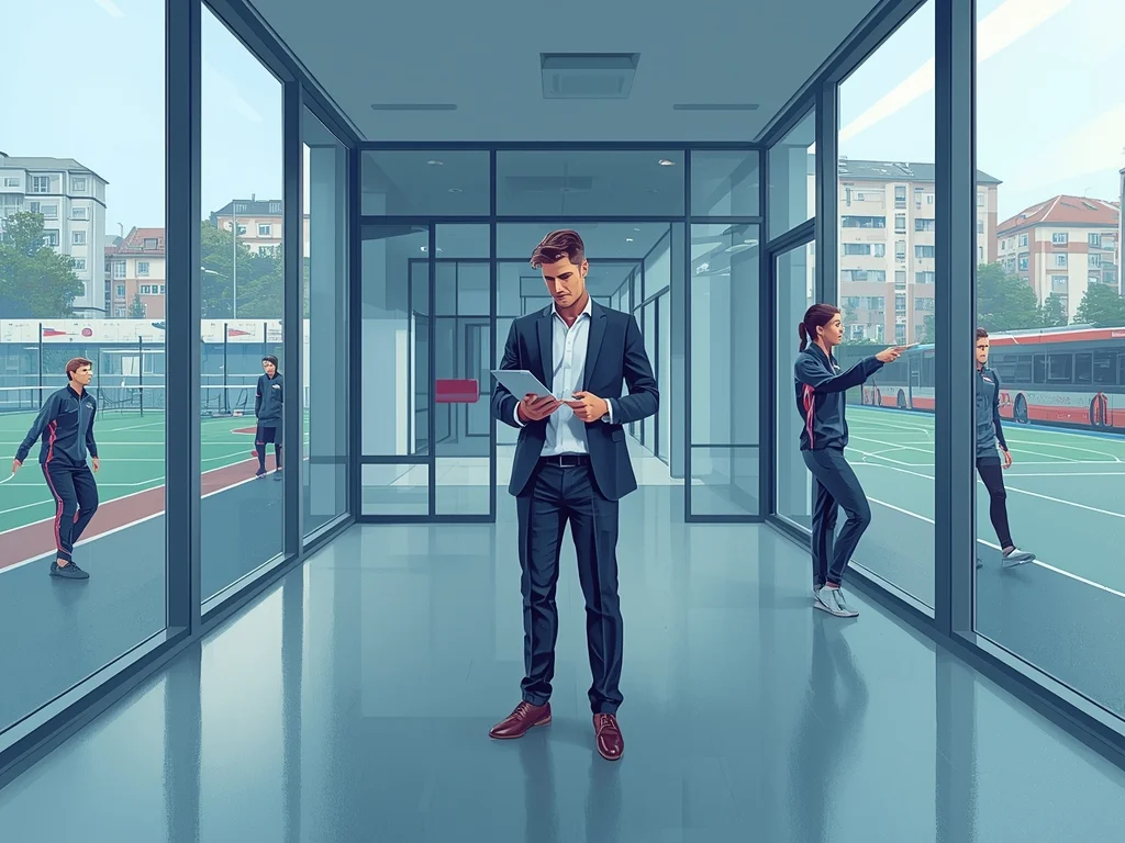 Obrazek poglądowy: Kierownik klubu sportowego