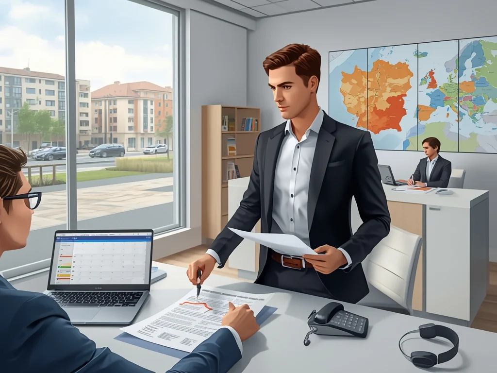 Kierownik biura podroży