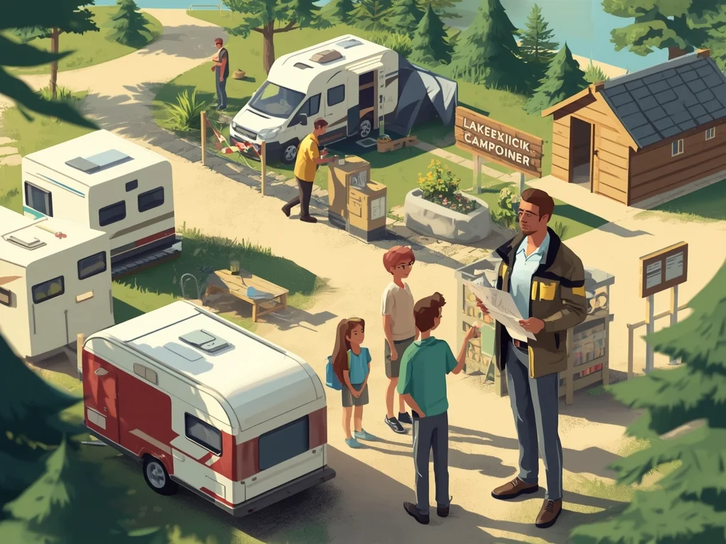 Obrazek poglądowy: Kierownik kempingu