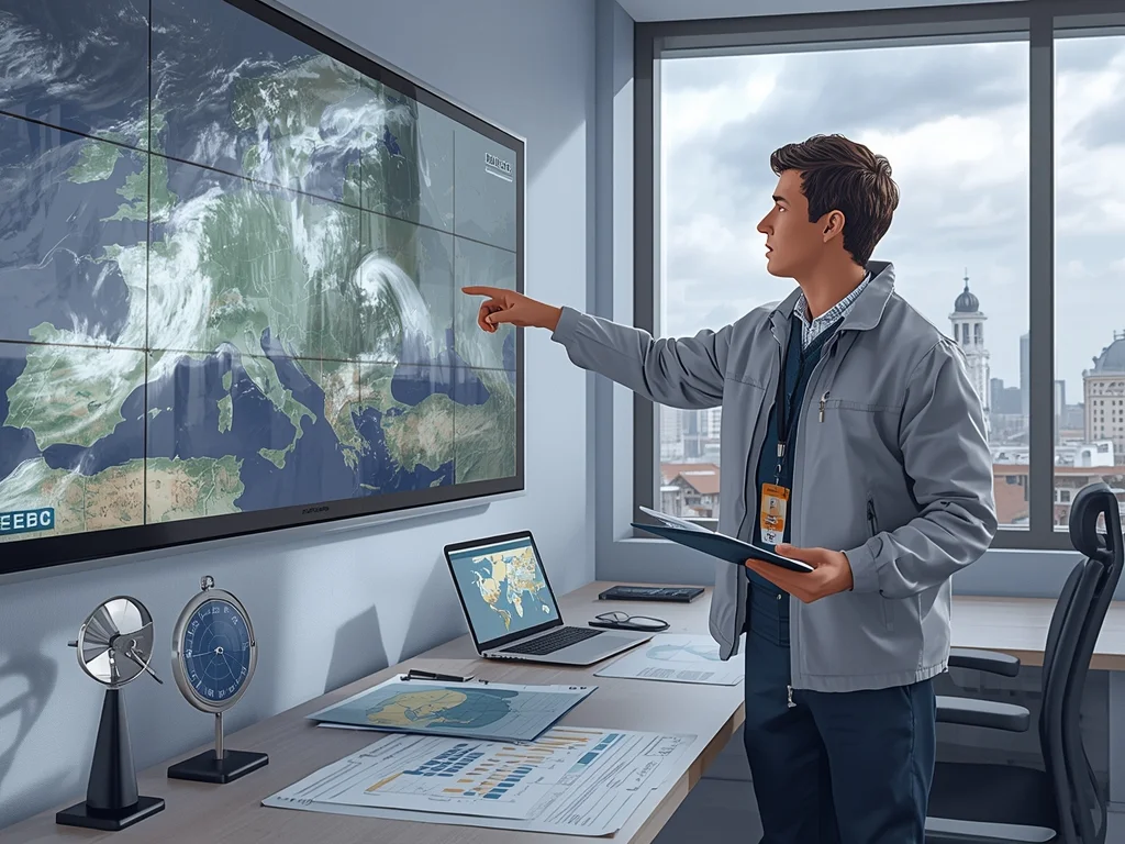 Obrazek poglądowy: Meteorolog