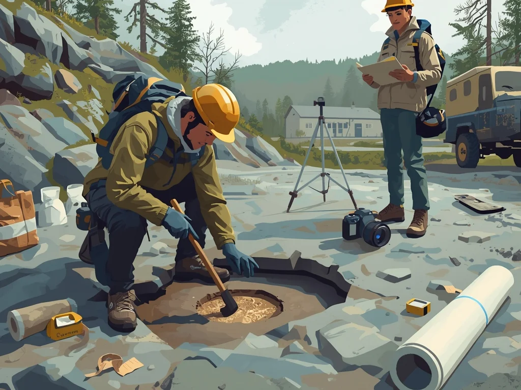 Obrazek poglądowy: Paleontolog