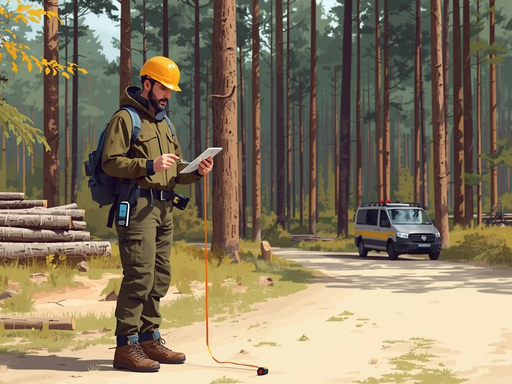 Obrazek poglądowy: Inżynier leśnictwa