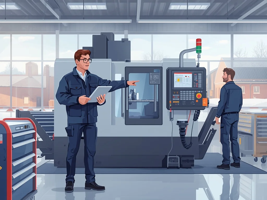 Obrazek poglądowy: Inżynier mechanik – maszyny i urządzenia do obróbki metali