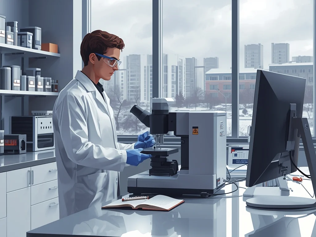 Obrazek poglądowy: Inżynier inżynierii materiałowej