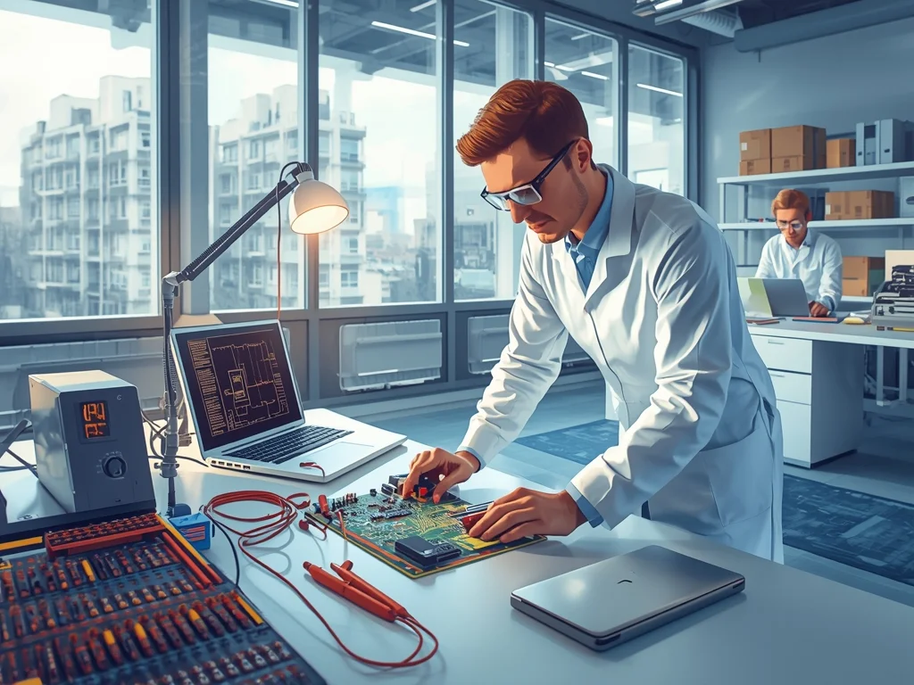 Obrazek poglądowy: Inżynier elektronik