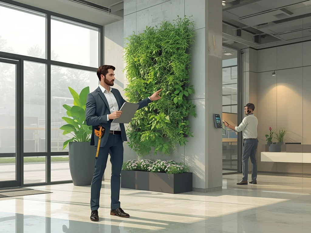 Obrazek poglądowy: Architekt zieleni wewnątrz budynków