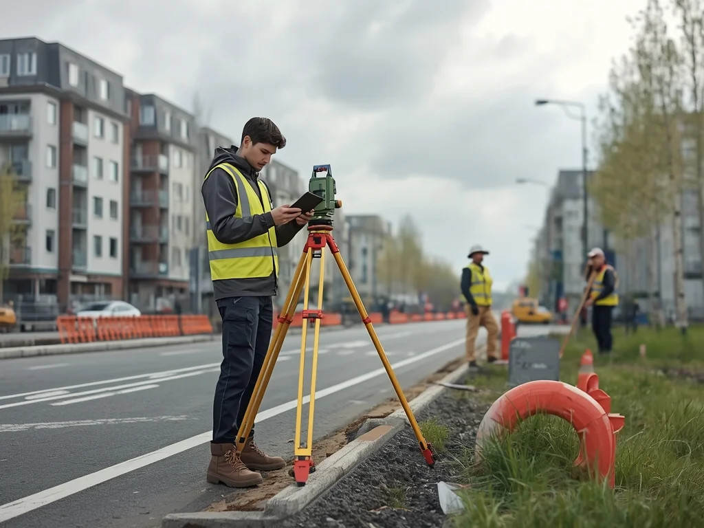Obrazek poglądowy: Inżynier geodeta – geomatyka