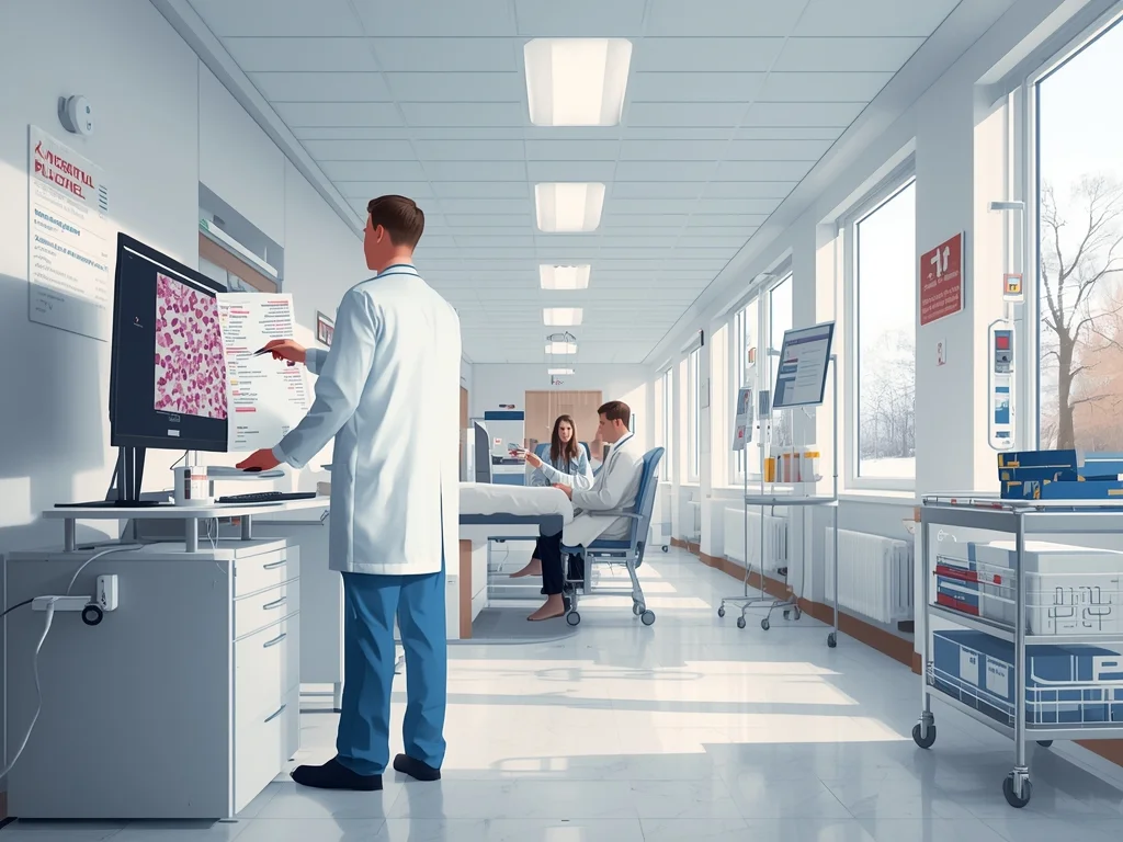 Obrazek poglądowy: Lekarz – specjalista hematologii