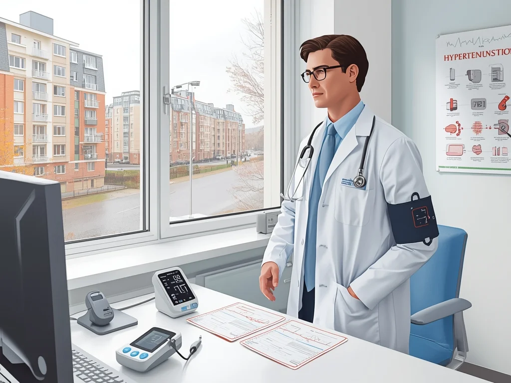 Obrazek poglądowy: Lekarz – specjalista hipertensjologii