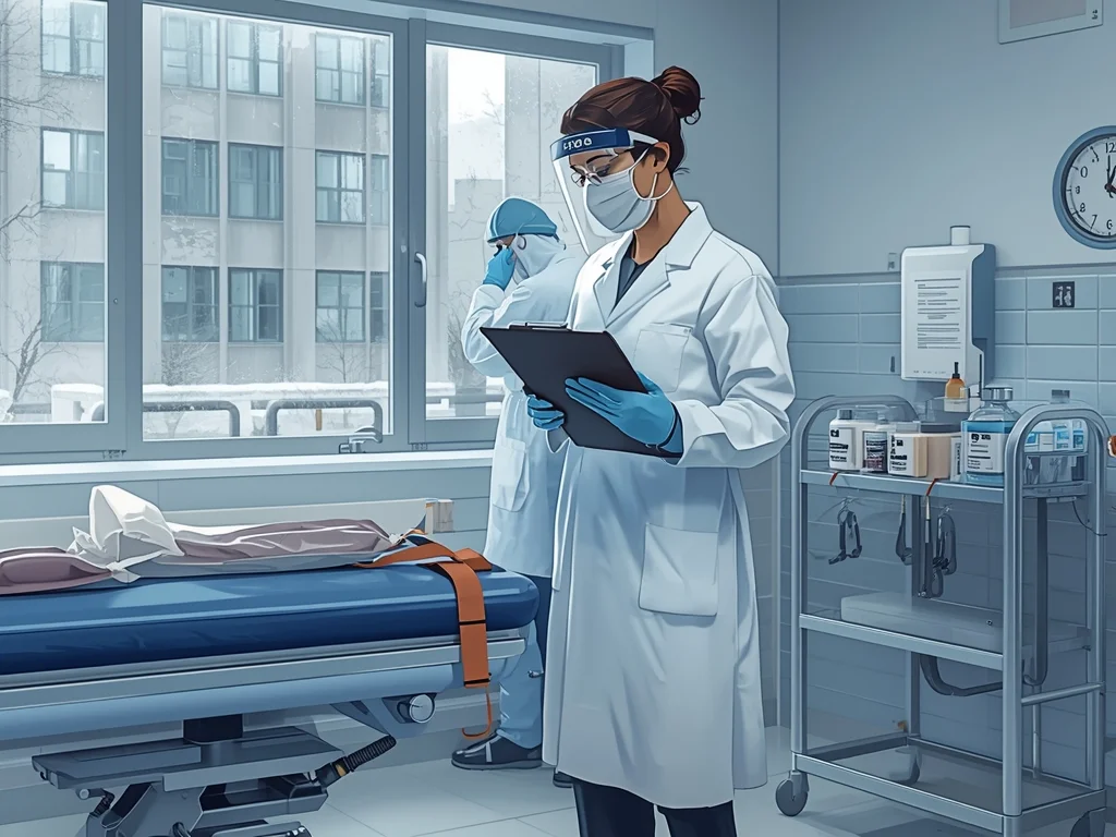 Obrazek poglądowy: Lekarz – specjalista medycyny sądowej