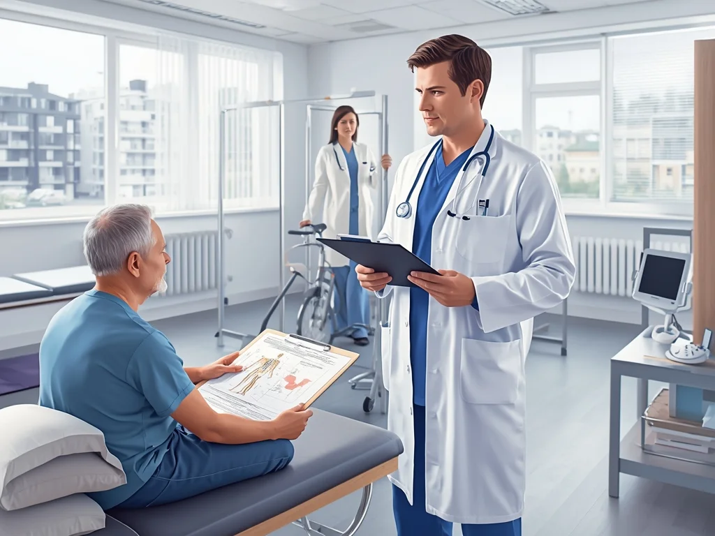 Obrazek poglądowy: Lekarz – specjalista rehabilitacji medycznej