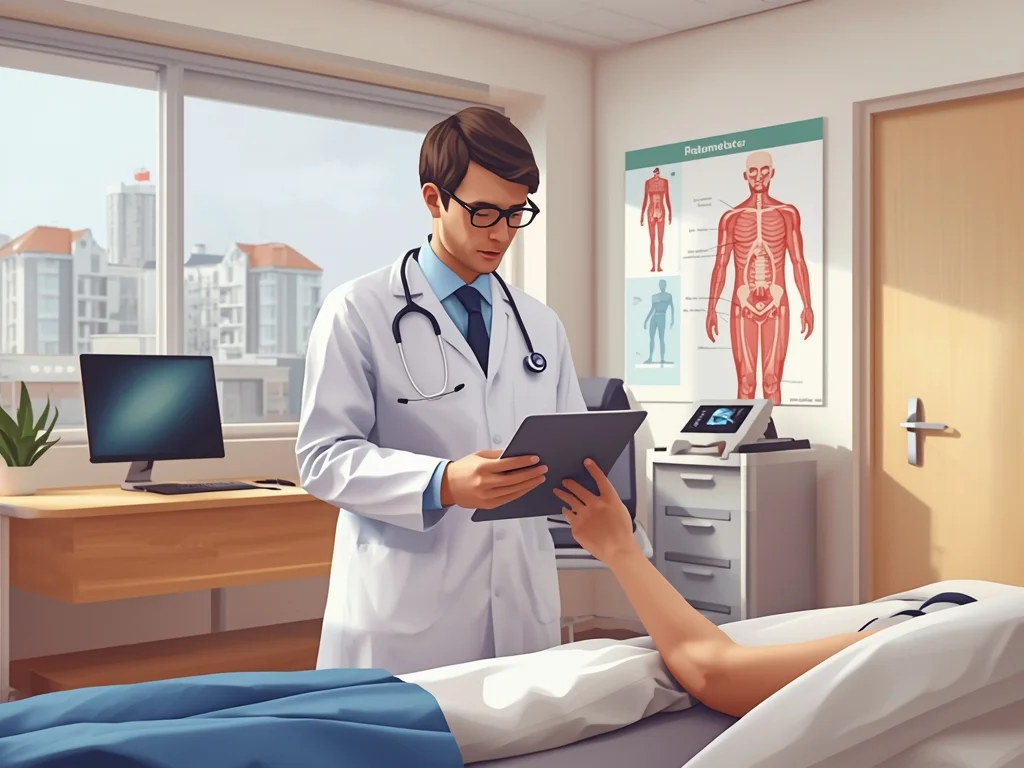 Obrazek poglądowy: Lekarz – specjalista reumatologii