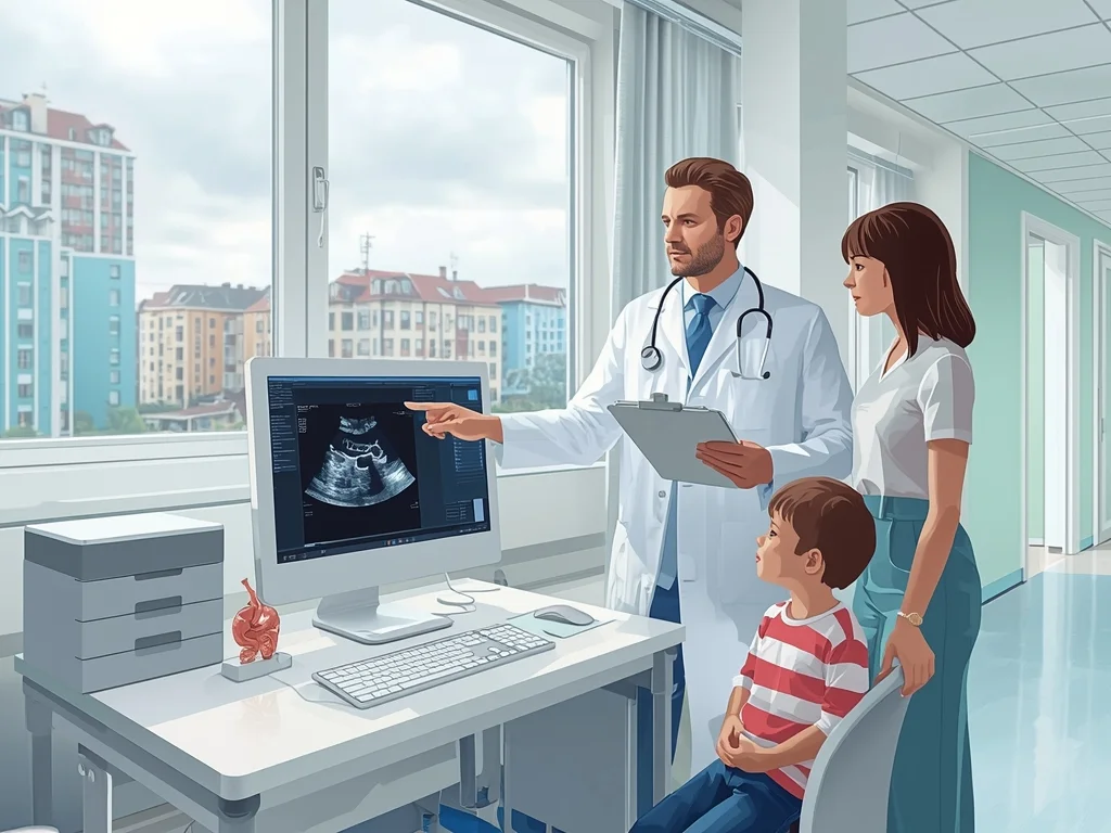 Obrazek poglądowy: Lekarz – specjalista gastroenterologii dziecięcej