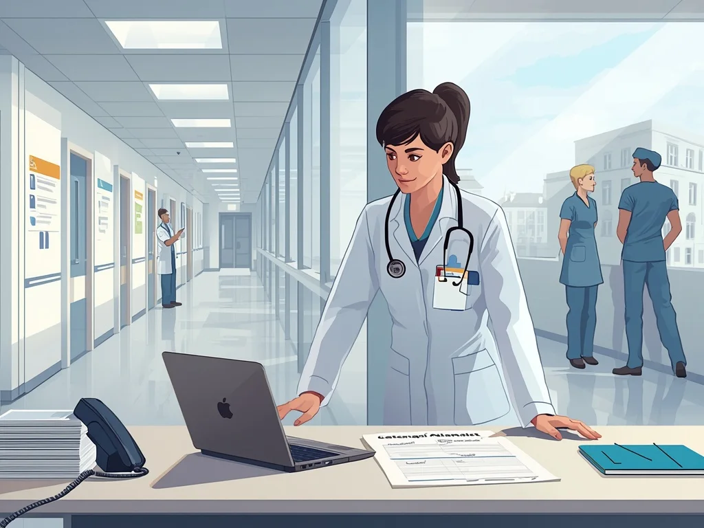 Obrazek poglądowy: Pielęgniarka – specjalista organizacji i zarządzania