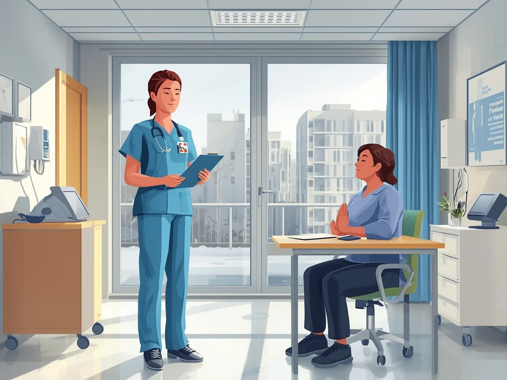 Obrazek poglądowy: Pielęgniarka – specjalista pielęgniarstwa psychiatrycznego