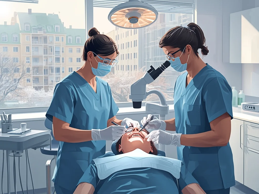 Obrazek poglądowy: Lekarz dentysta – specjalista stomatologii zachowawczej z endodoncją