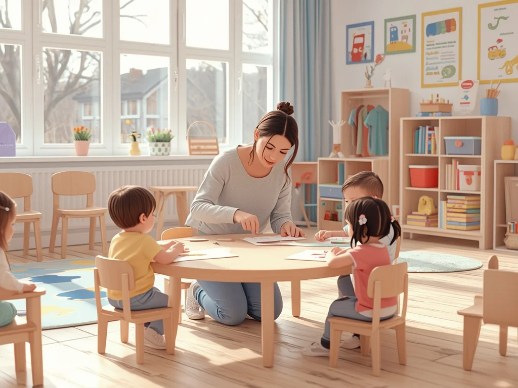 Obrazek poglądowy: Nauczyciel przedszkola