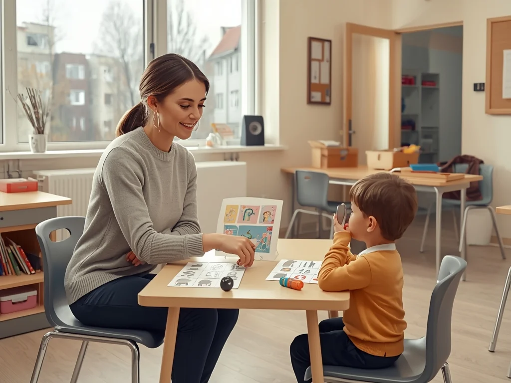 Obrazek poglądowy: Nauczyciel logopeda