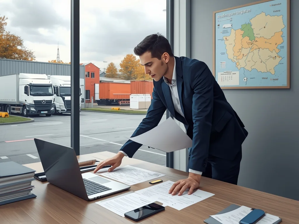 Obrazek poglądowy: Organizator transportu drogowego