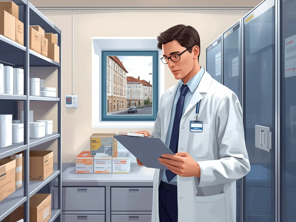 Obrazek poglądowy: Inspektor farmaceutyczny