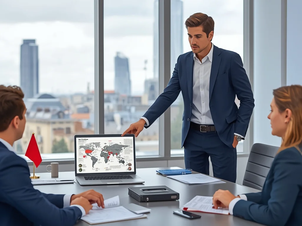 Obrazek poglądowy: Specjalista do spraw stosunków międzynarodowych