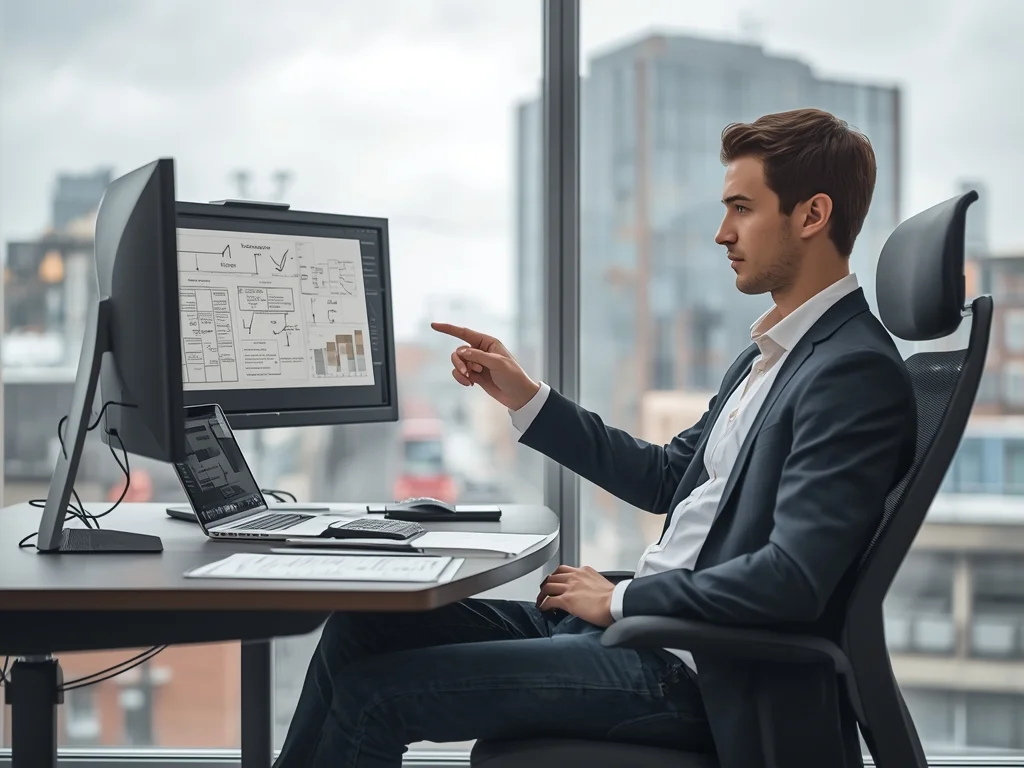 Obrazek poglądowy: Analityk systemów teleinformatycznych