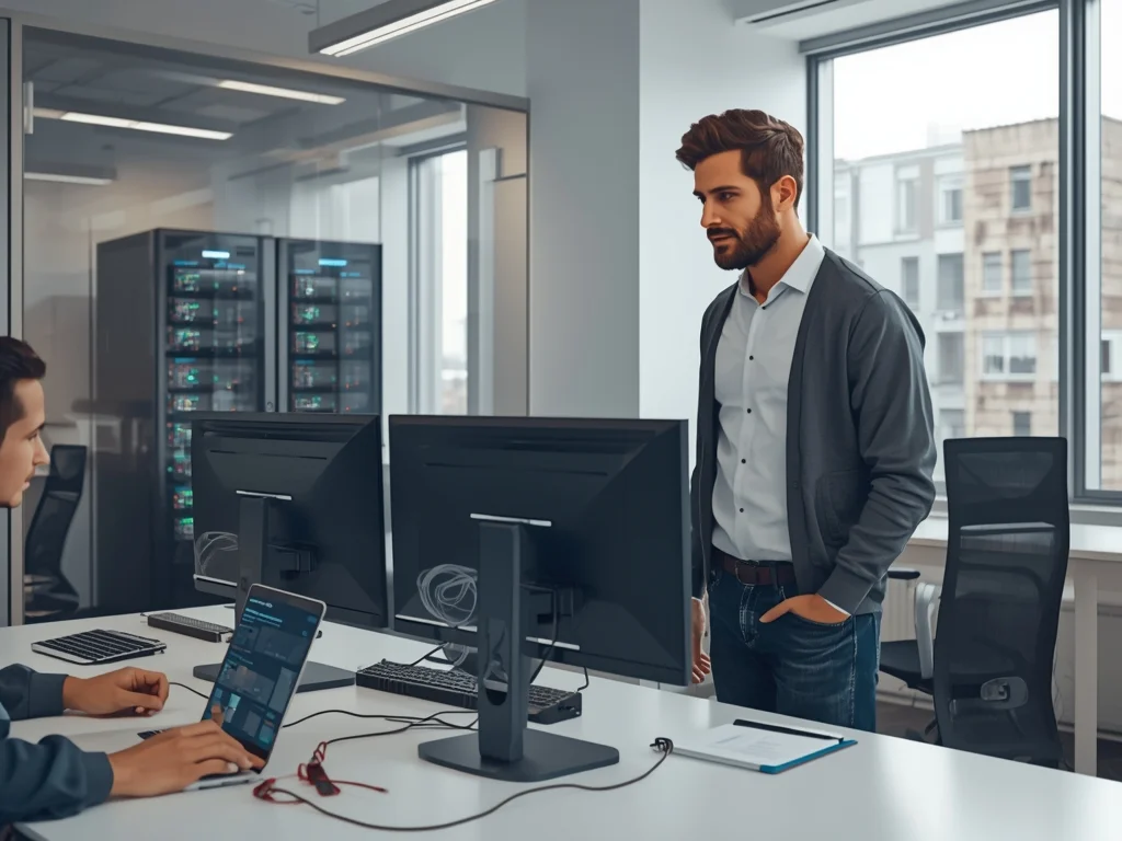 Obrazek poglądowy: Administrator systemów komputerowych