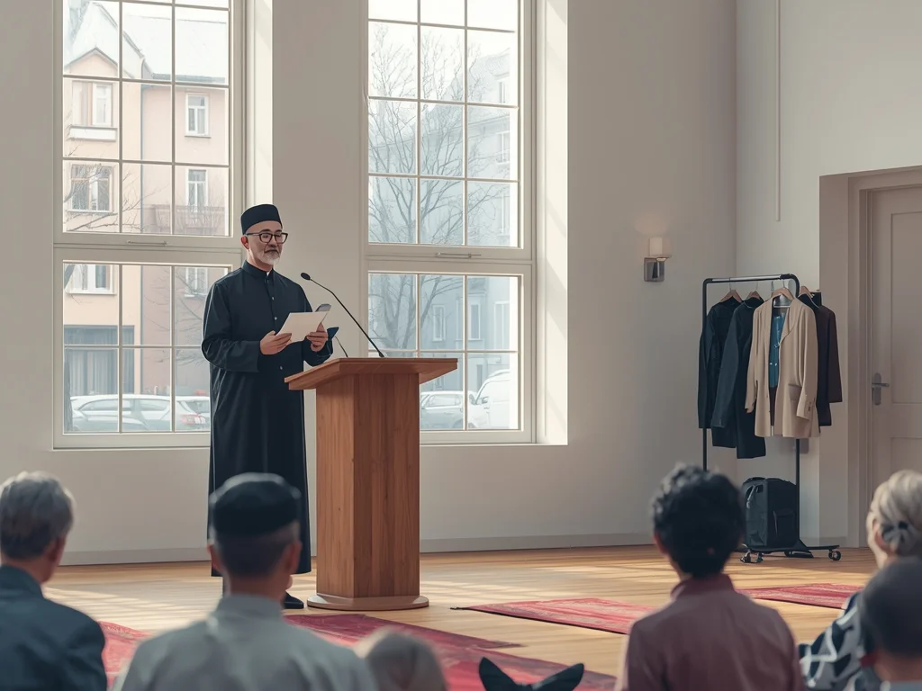 Obrazek poglądowy: Duchowny religii muzułmańskiej