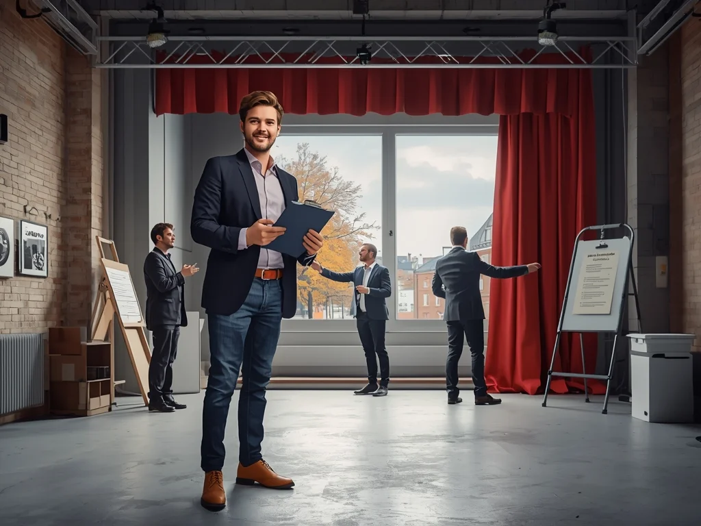 Obrazek poglądowy: Producent teatralny