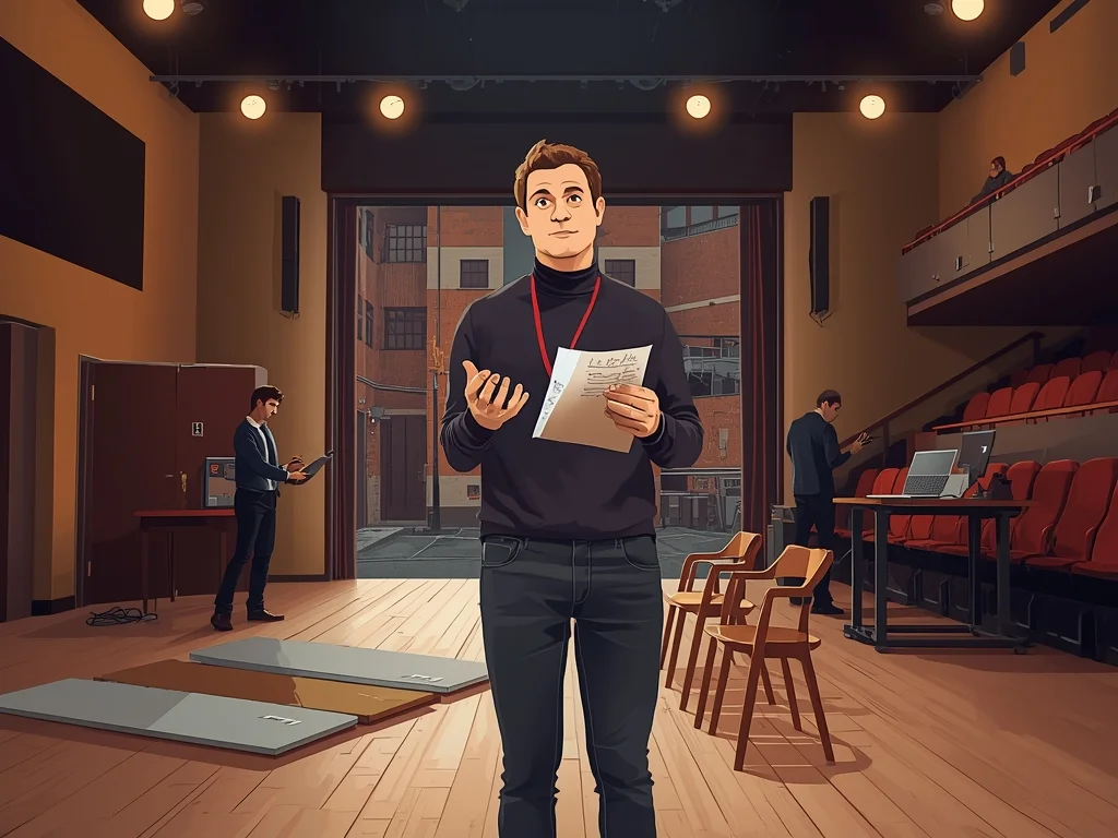 Obrazek poglądowy: Reżyser teatralny