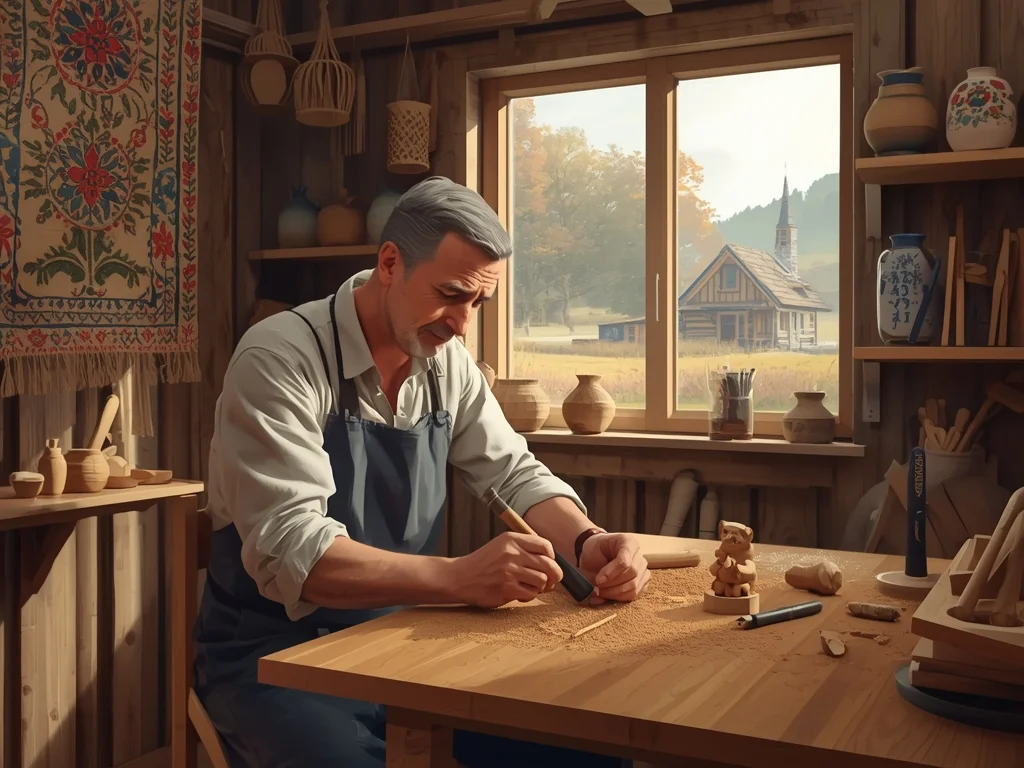 Obrazek poglądowy: Twórca ludowy