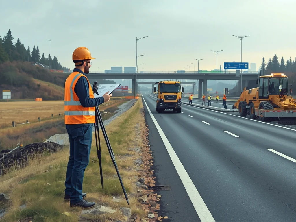 Obrazek poglądowy: Technik budowy dróg