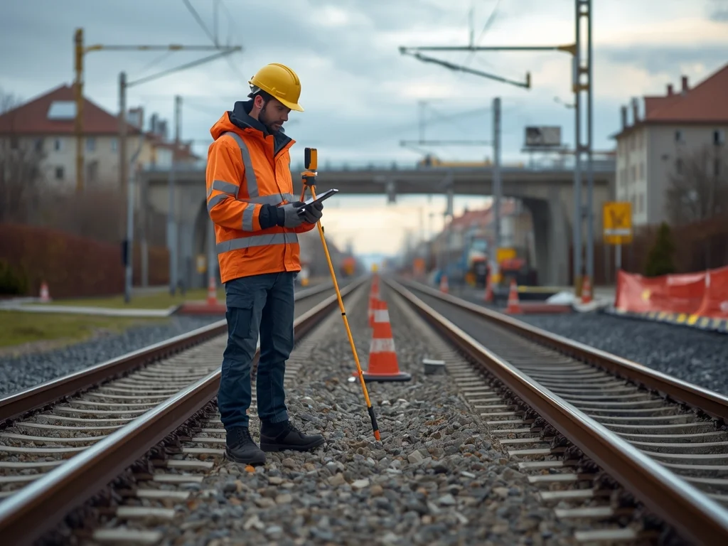 Obrazek poglądowy: Technik budownictwa kolejowego