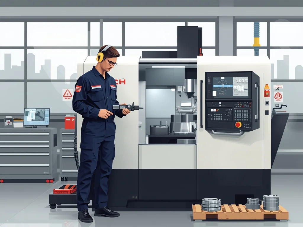 Obrazek poglądowy: Technik mechanik obróbki skrawaniem