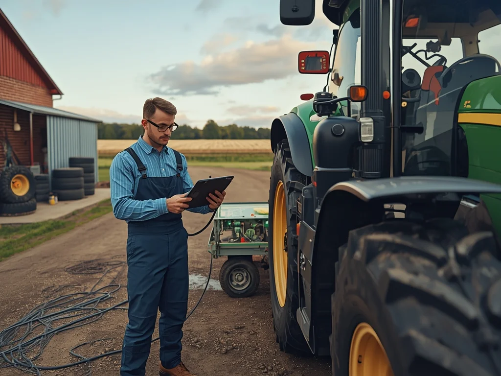 Obrazek poglądowy: Technik mechanizacji rolnictwa
