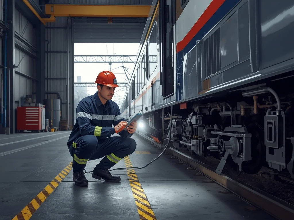 Obrazek poglądowy: Technik pojazdów kolejowych