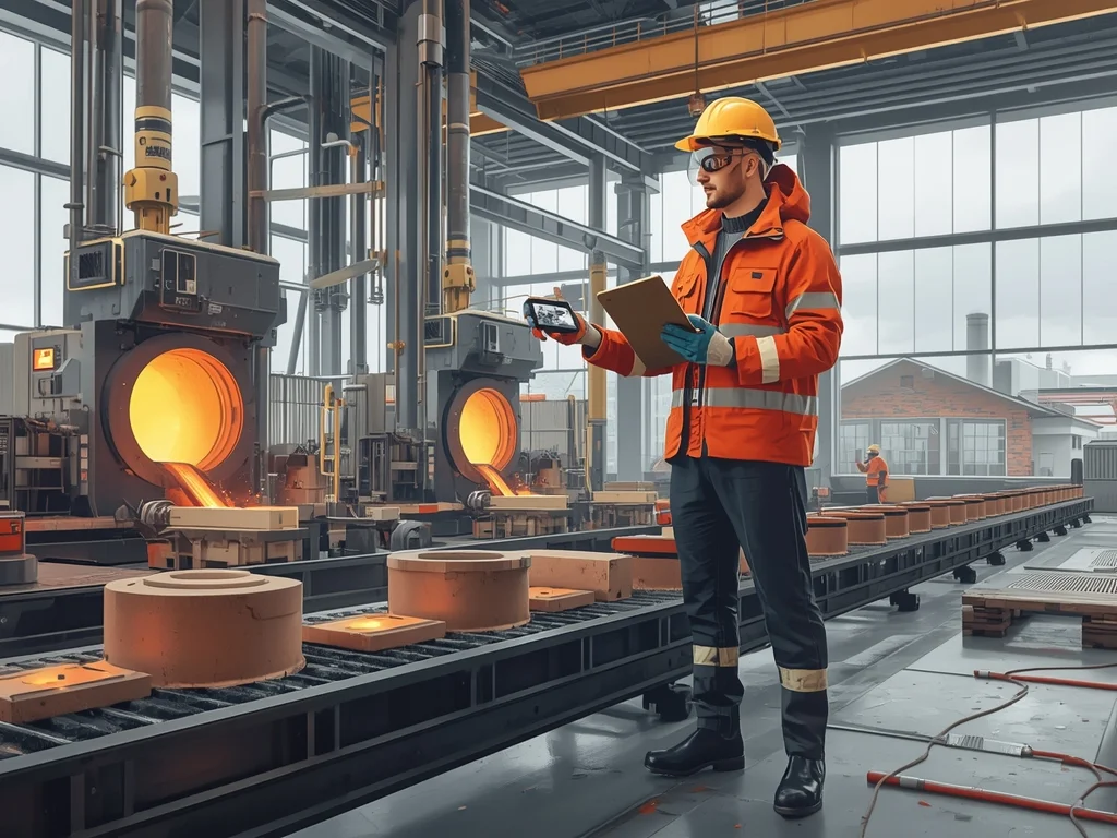 Obrazek poglądowy: Technik odlewnik