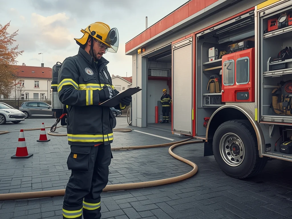 Obrazek poglądowy: Technik pożarnictwa