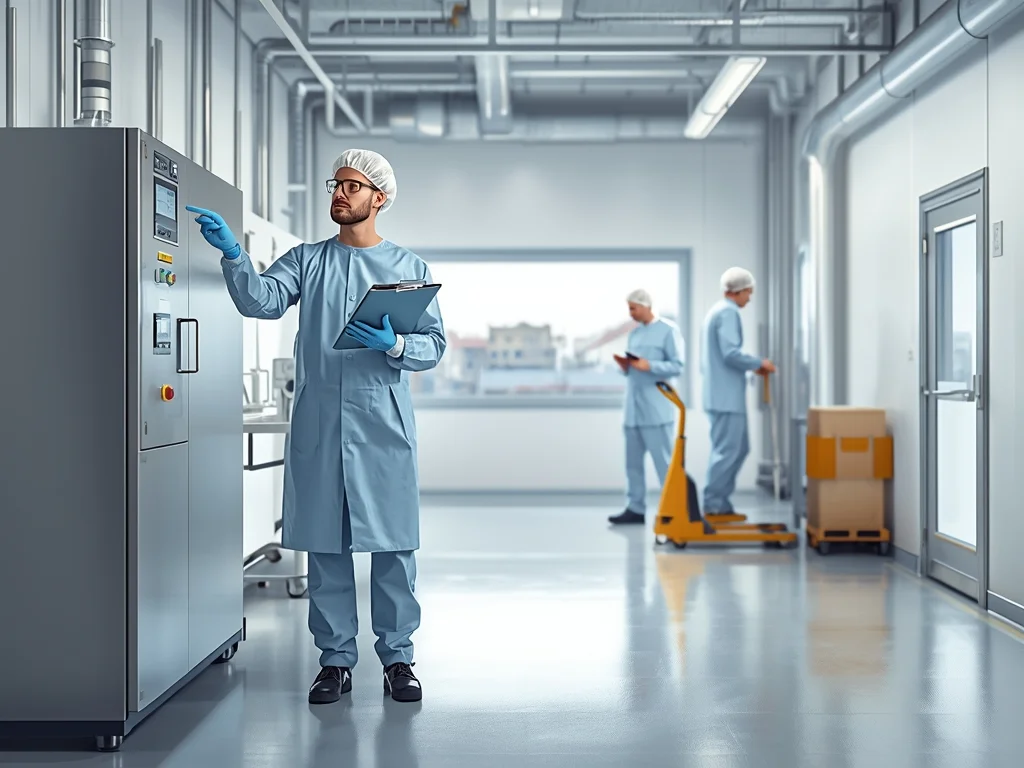 Obrazek poglądowy: Mistrz produkcji w przemyśle farmaceutycznym