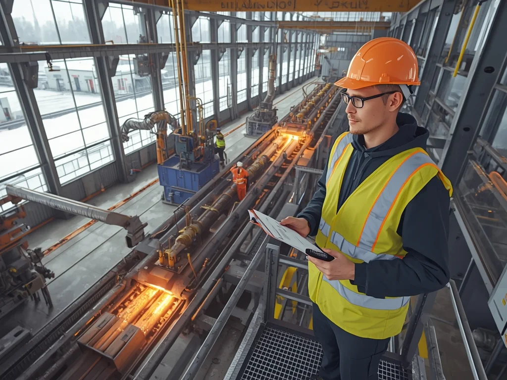 Obrazek poglądowy: Mistrz produkcji w przemyśle metalurgicznym