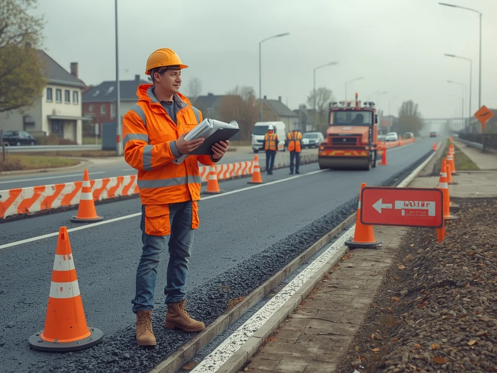 Mistrz produkcji w budownictwie drogowym