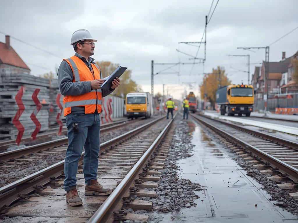 Obrazek poglądowy: Mistrz produkcji w budownictwie kolejowym