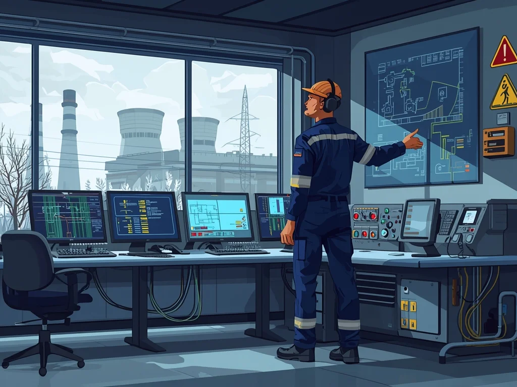 Obrazek poglądowy: Elektroenergetyk nastawni