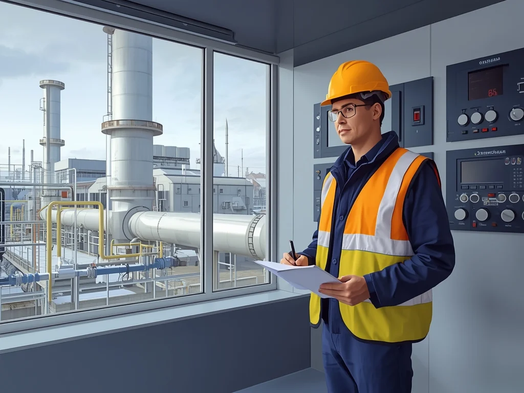 Obrazek poglądowy: Maszynista urządzeń ciepłowniczych elektrowni