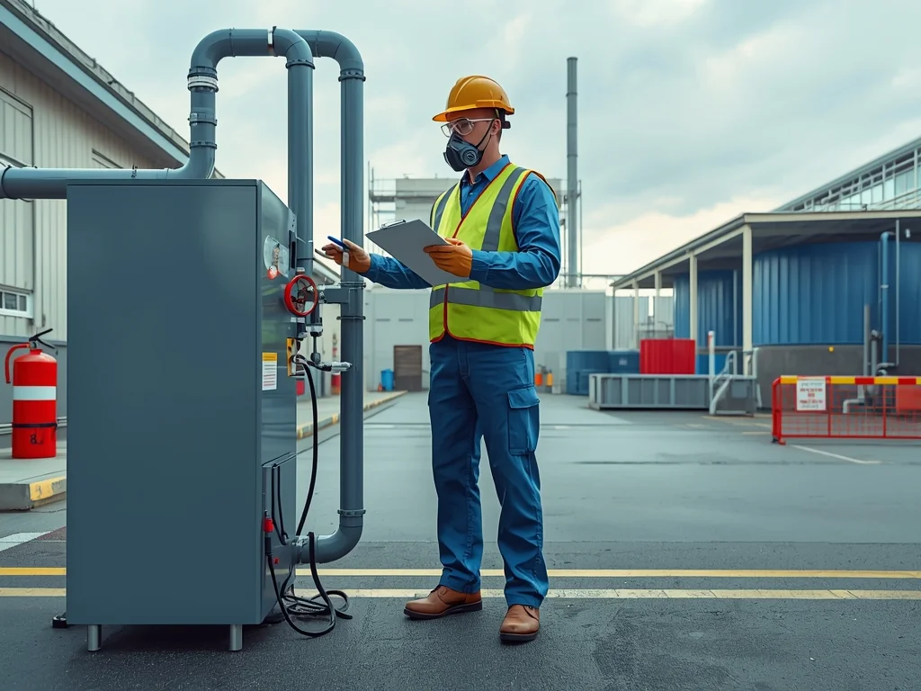 Operator aparatury do przetwarzania odpadów niebezpiecznych